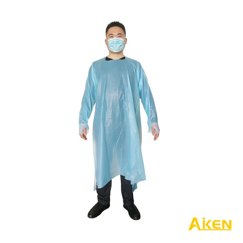 DISPOSABLE GOWN - CPE